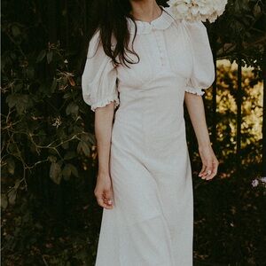 Christy Dawn. Bought this dress at CD’s sample sale, wore once for photos!